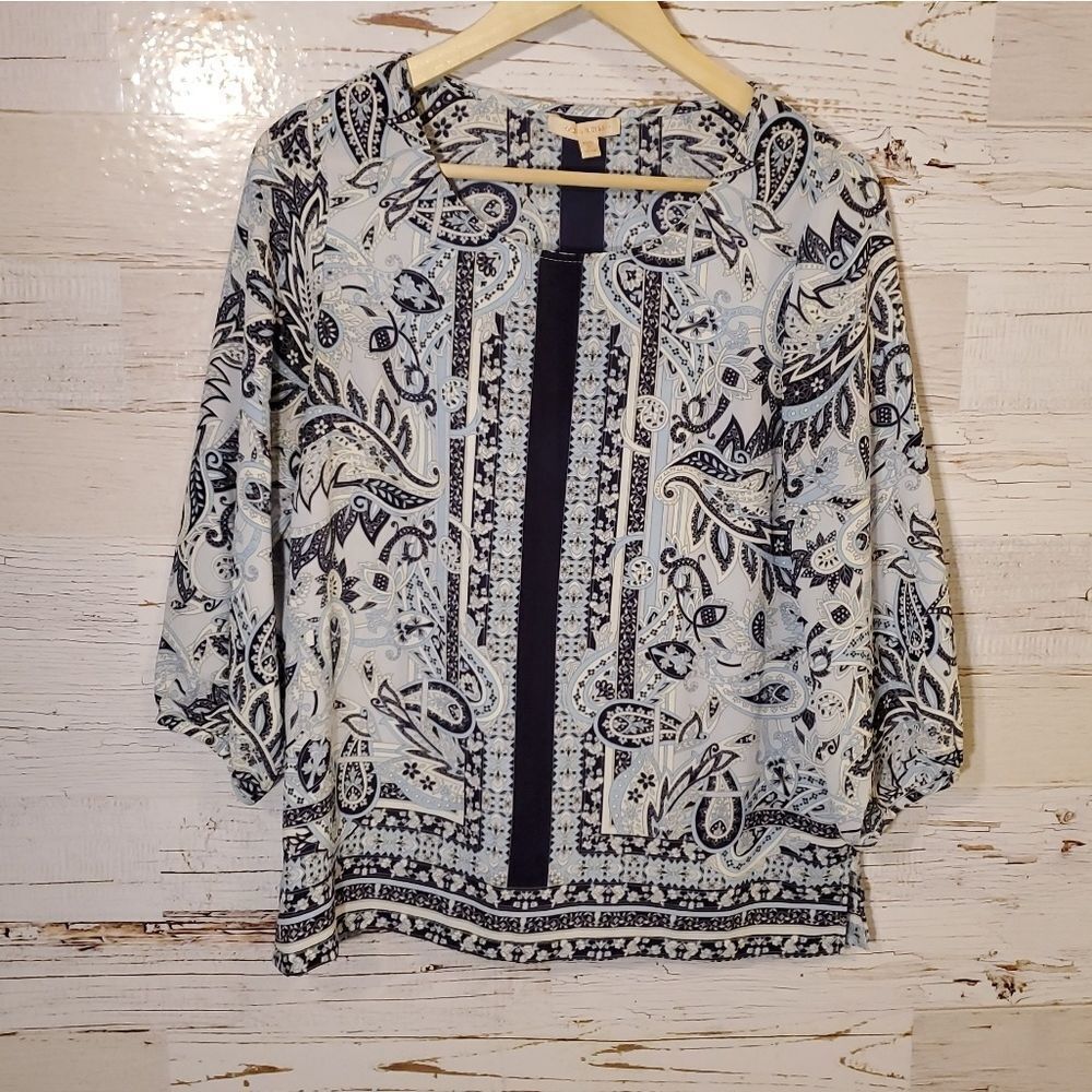Skies are Blue long sleeve blouse‎